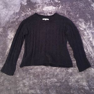 Black Chenille Sweater